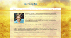 Desktop Screenshot of morningstarediting.com